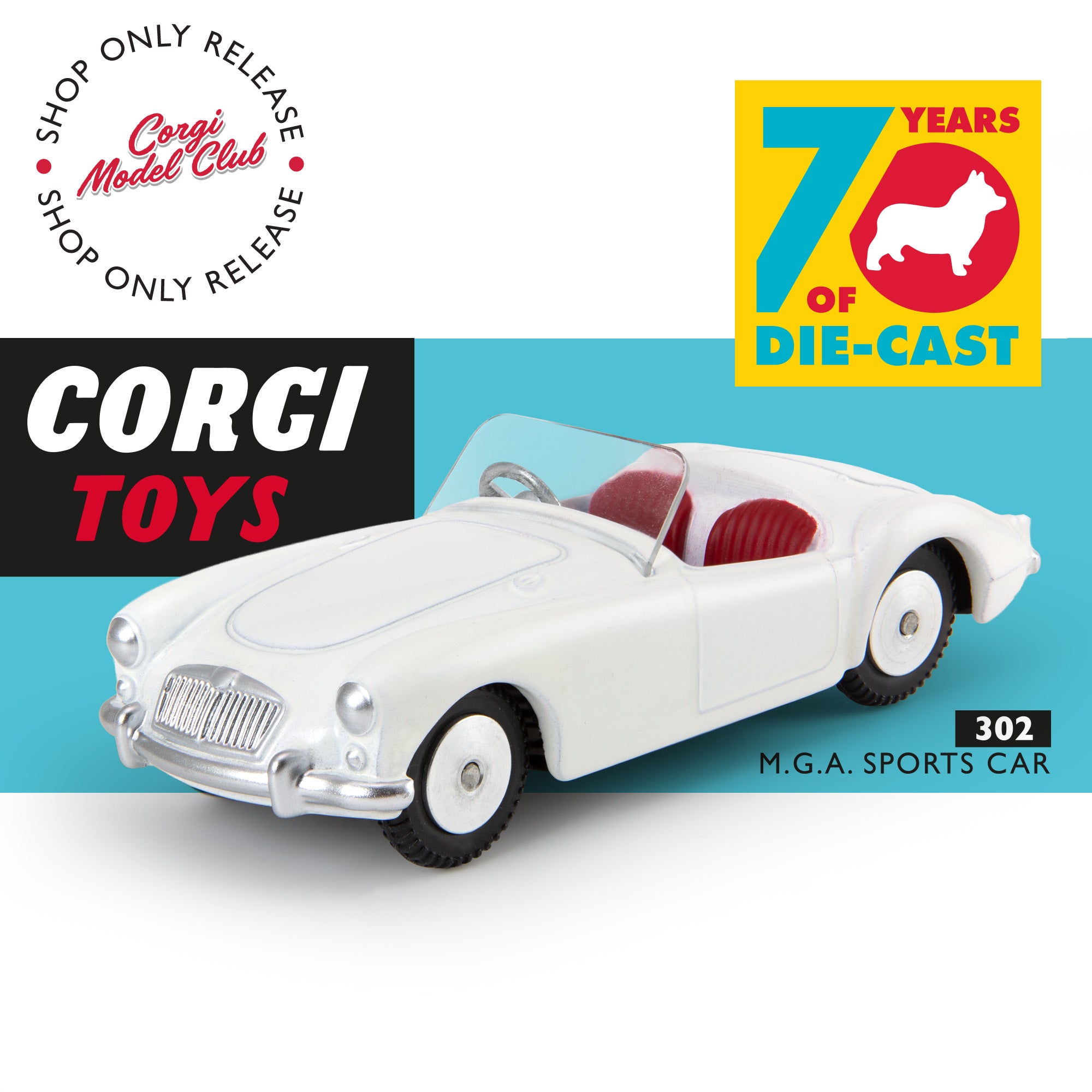 MGA Sports Car 70th Anniversary Edition (302) expected to ship in