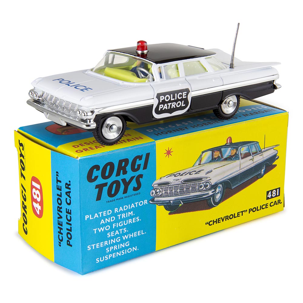 Chevrolet Police Car (481) – Corgi Model Club USA