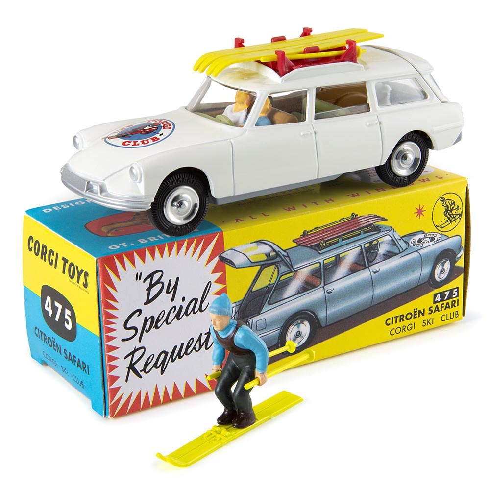 475 Réédition Citroen DS break SKI Club 1963 au 1/43 CORGI COCCD54321044 475 Réédition Citroen DS break SKI Club 1963 au 1/43 CORGI COCCD54321044