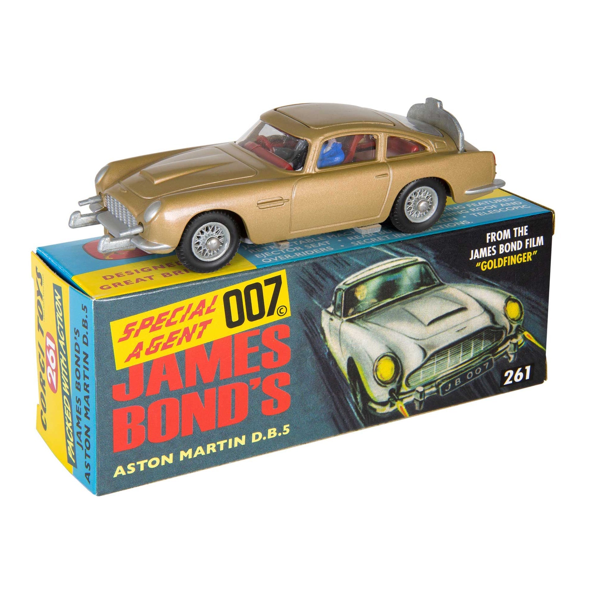 James Bond's Aston Martin D.B.5 (261) – Corgi Model Club USA
