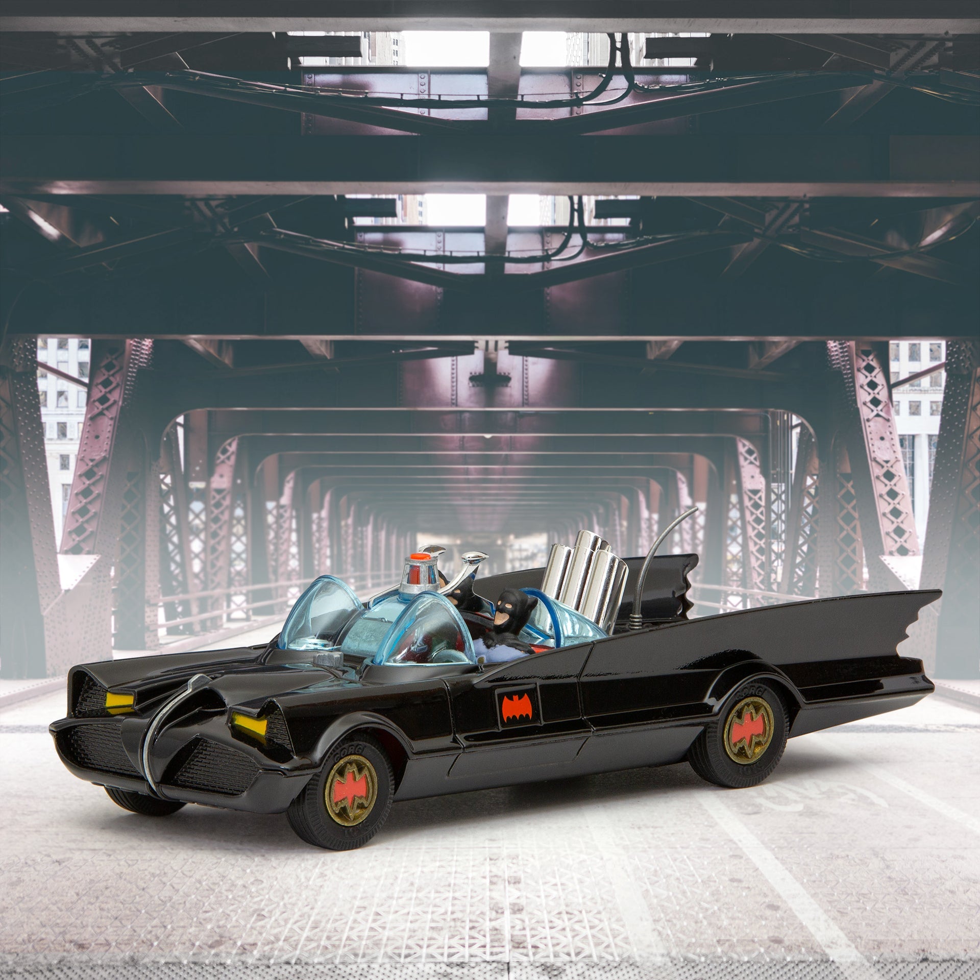 1966 バットモービル(267) ウィズ　バットマン&ロビン Batmobile with Batman and Robin - Gloss Black Edition (267