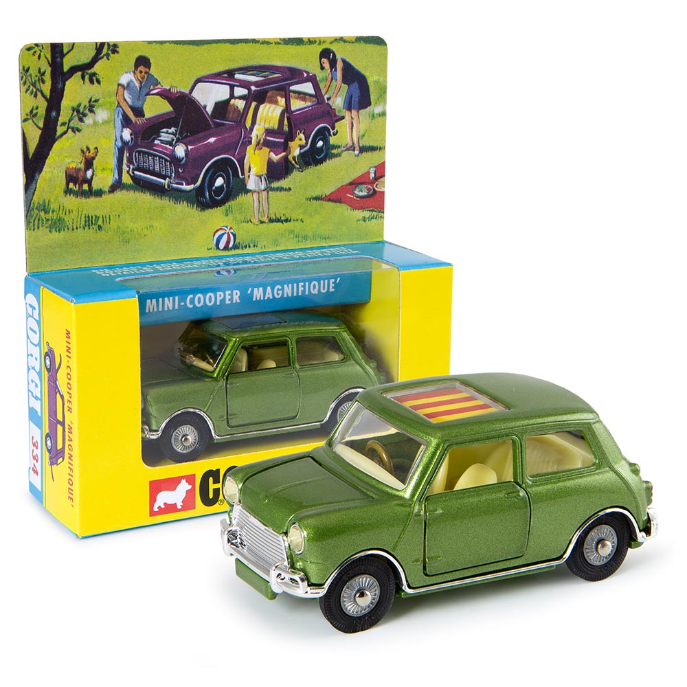 BMC Mini Magnifique Green Edition (334) – Corgi Model Club USA