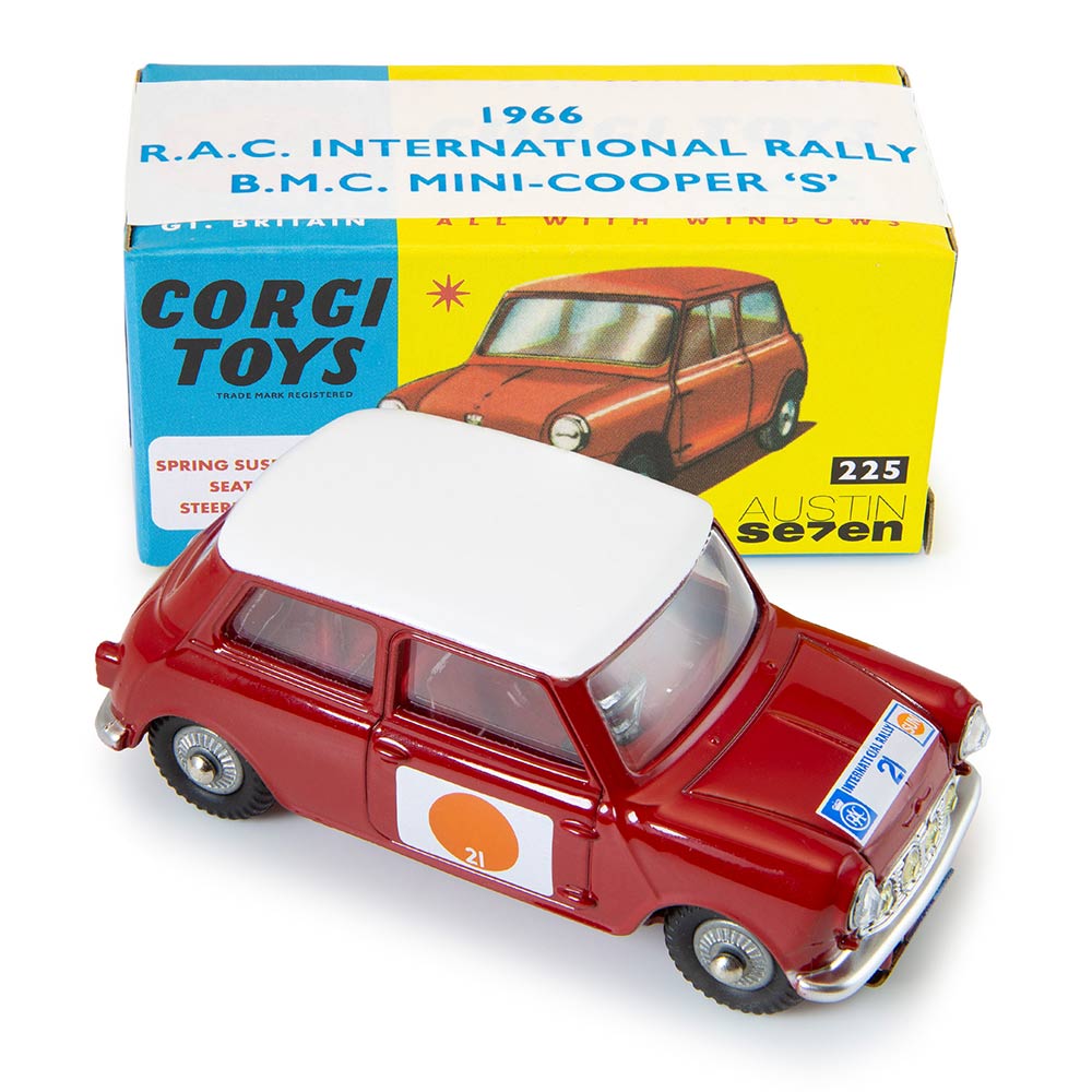 RAC International Rally B.M.C. Mini Cooper 'S' (333) – Corgi Model Club USA