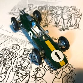 Lotus - Climax Formula 1 Racing Car (155) – Corgi Model Club USA