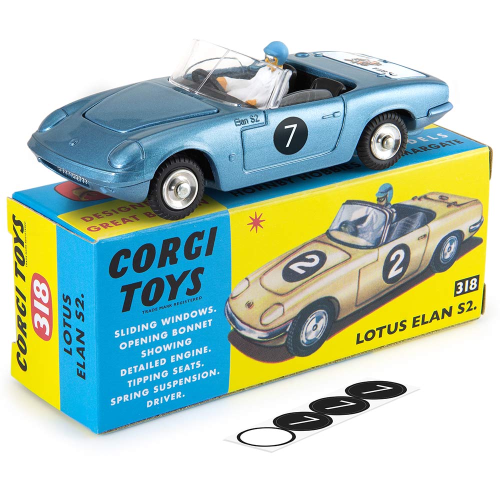 Lotus Elan S2 (318) – Corgi Model Club USA