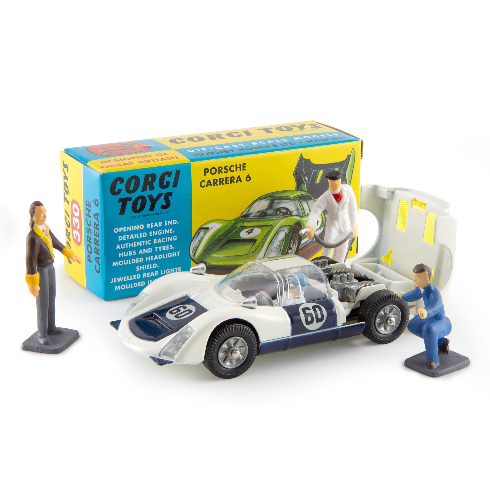 正規品 コーギートイズ CORGI TOYS 6 CARRERA PORSCHE ミニカー 